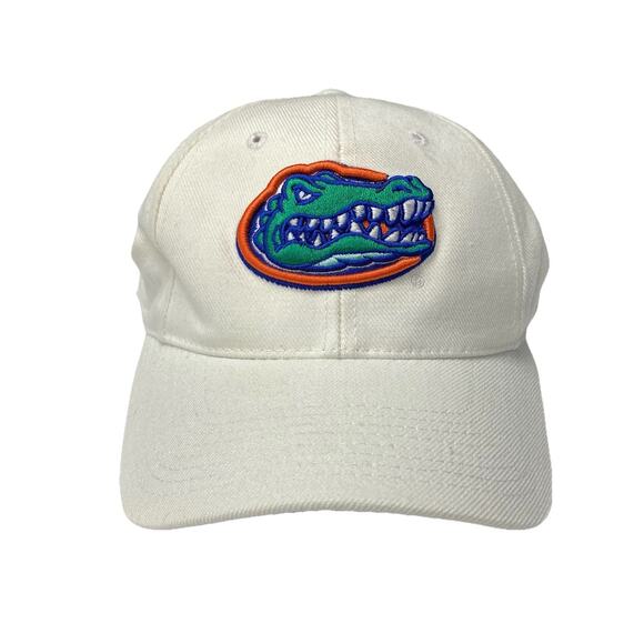 Puma Florida Gators NCAA Basketball Hat White Strapback Cap One Size OSFA - Picture 1 of 8